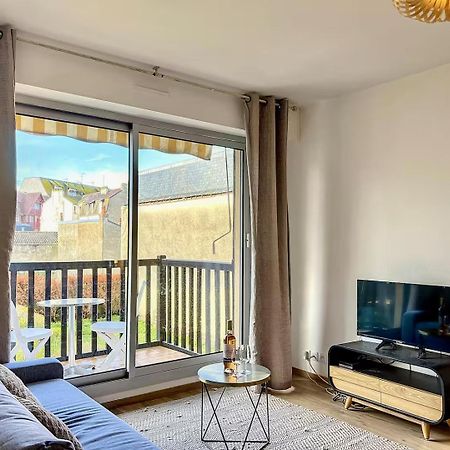 Cosy T2 Terrasse Sud - Centre Deauville Et Hippodrome Dış mekan fotoğraf